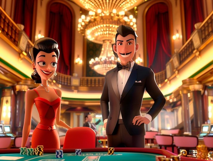rtp jostoto live dealer blackjack and roulette studio view